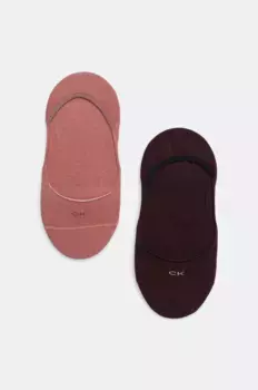 Носки Calvin Klein, розовый