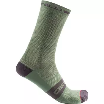 Носки Castelli Superleggera 18, зеленый