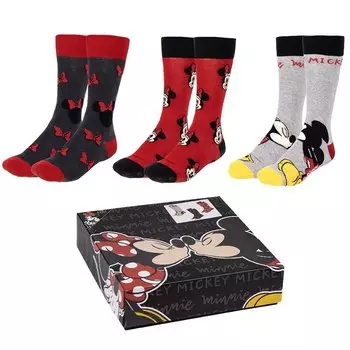 Носки Cerda Group Minnie Half long 3 units, разноцветный