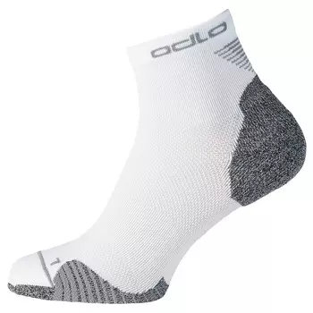 Носки «четверть» Ceramicool Odlo, белый