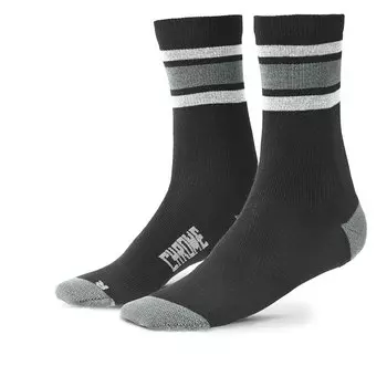 Носки Chrome Merino Stripe Crew, черный
