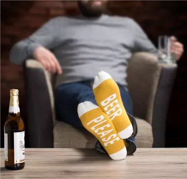 Носки Clark Crown Under Statement mit witzigen Sprchen, цвет Beer Please
