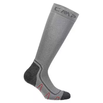 Носки CMP 3I97377 Trekking Poly High, серый