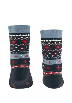 Носки COSMOS FAIR ISLE FALKE, бирюзовый