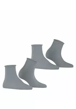Носки COZY DOT 2-PACK WITH PATTERN Esprit, цвет Mottled Light Grey