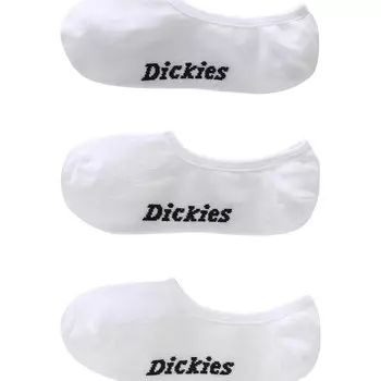 Носки Dickies Invisible no show, белый