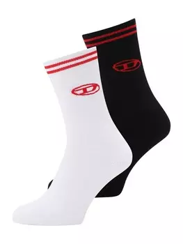 Носки DIESEL Socks ZANIC, черный/белый