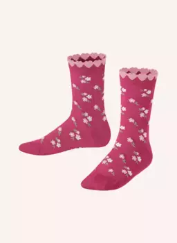 Носки ditsy flowers Falke, фуксия