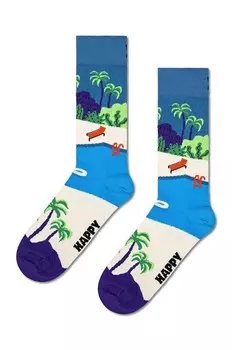 Носки для бассейна Happy Socks, синий