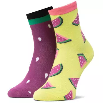 Носки Dots Socks, цветной/фиолетовый/желтый