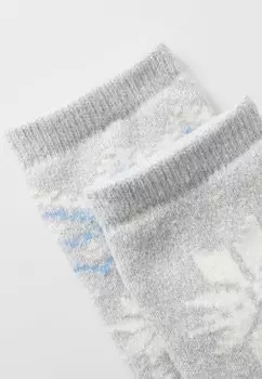 Носки FAIRISLE 2 PACK Lindex, серый