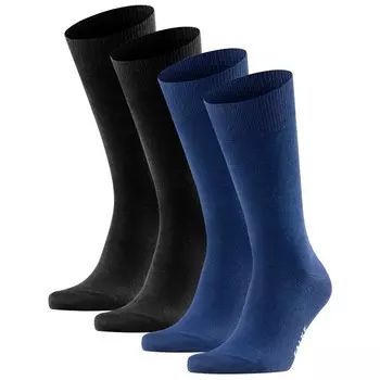 Носки FALKE Socks, синий/черный