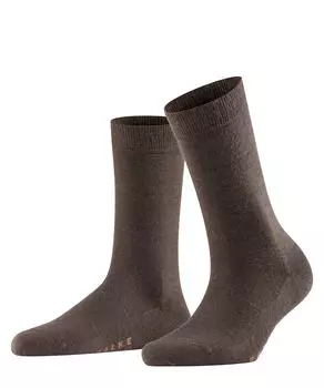 Носки Falke Softmerino, темно коричневый