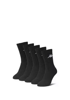 Носки FISPER 5-PACK Kappa, черный