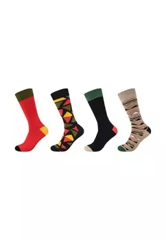Носки Fun Socks, желтый/красный/черный