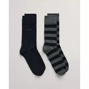 Носки Gant Bar And Solid 2 шт, разноцветный
