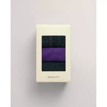 Носки Gant Check 3 шт, разноцветный