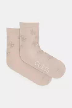 Носки Guess, бежевый