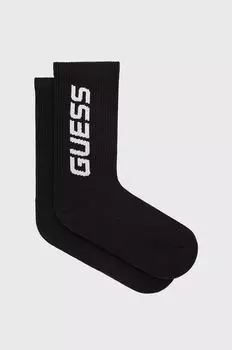 Носки Guess, черный