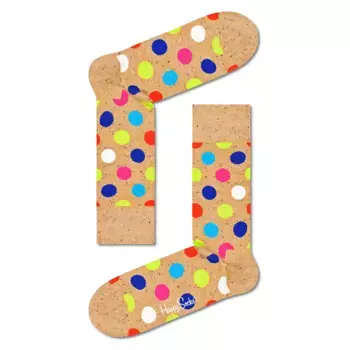Носки Happy Big Dot, коричневый