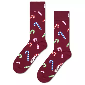 Носки Happy Candy cane crew, красный