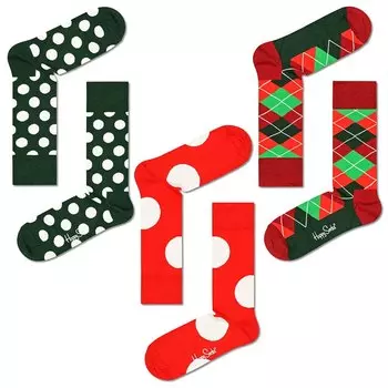Носки Happy Holiday Classics, разноцветный