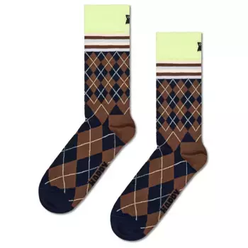 Носки Happy Mixed argyle crew, синий
