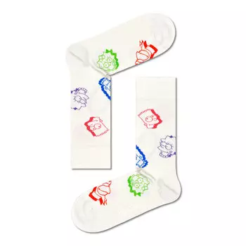 Носки Happy Socks, экрю