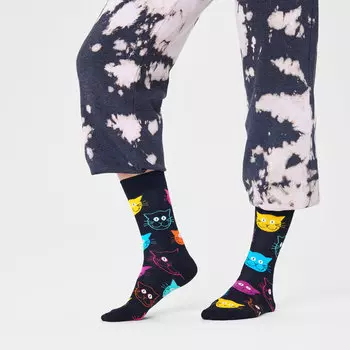 Носки Happy Socks, черный
