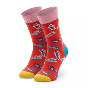 Носки Happy Socks, красный
