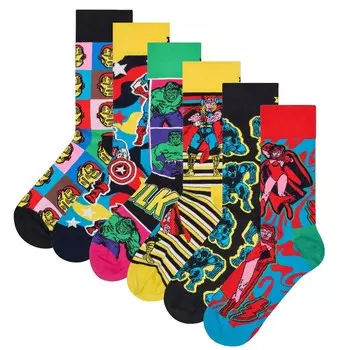 Носки Happy Socks, разноцветный