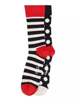 Носки Happy Socks, темно-синий/красный