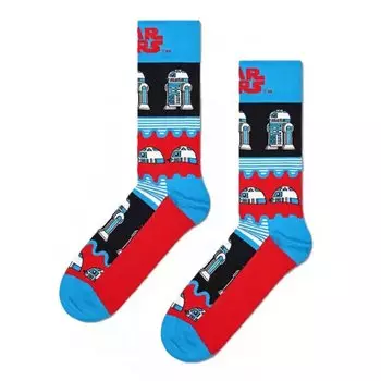 Носки Happy Star Wars R2-D2 Half, разноцветный