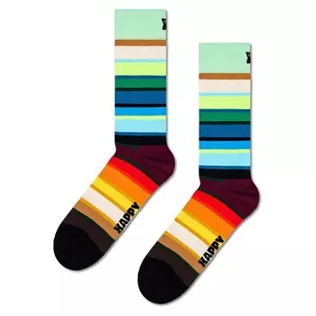 Носки Happy Stripe Half long, разноцветный