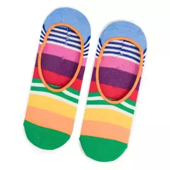 Носки Happy Stripe Lined long, разноцветный