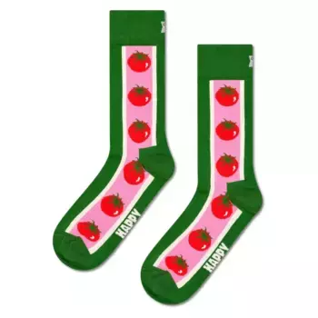 Носки Happy Tomato crew, зеленый
