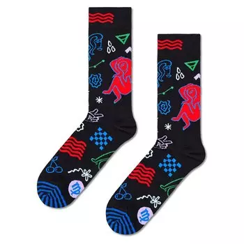 Носки Happy Virgo Half, разноцветный