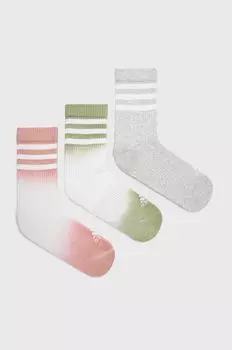 Носки HC4349 (3 шт.) adidas, серый