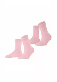 Носки HEART & LOVE 2-PACK Esprit, розовый