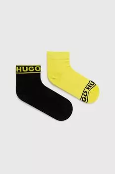Носки HUGO, 2 шт. Hugo, черный