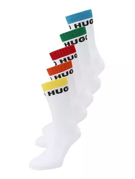 Носки HUGO Socks Rainbow, белый