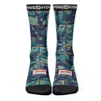 Носки Hydroponic Sk Naruto Half long, разноцветный