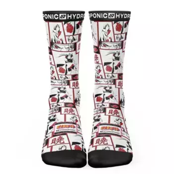 Носки Hydroponic Sk Naruto Half long, разноцветный