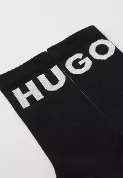 Носки ICONIC 3 PACK HUGO, черный