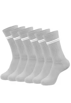 Носки INDICODE JEANS Socks Louis, серый