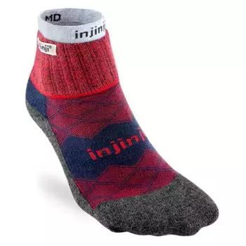 Носки Injinji Liner + Runner, красный