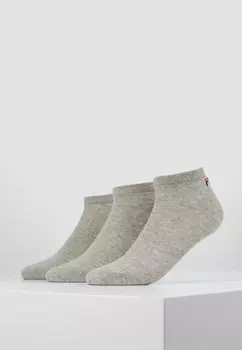 Носки INVISIBLE 3 PACK Fila, серый
