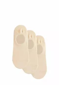 Носки INVISIBLE 3 PACK Next, бежевый