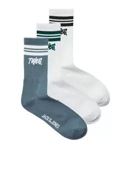Носки JACK & JONES JACTWES, цвет Opal/White