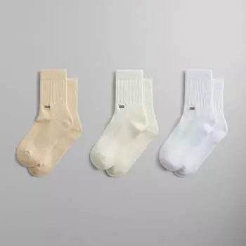 Носки Kith Classic Half Crew 3-Pack Socks, разноцветный